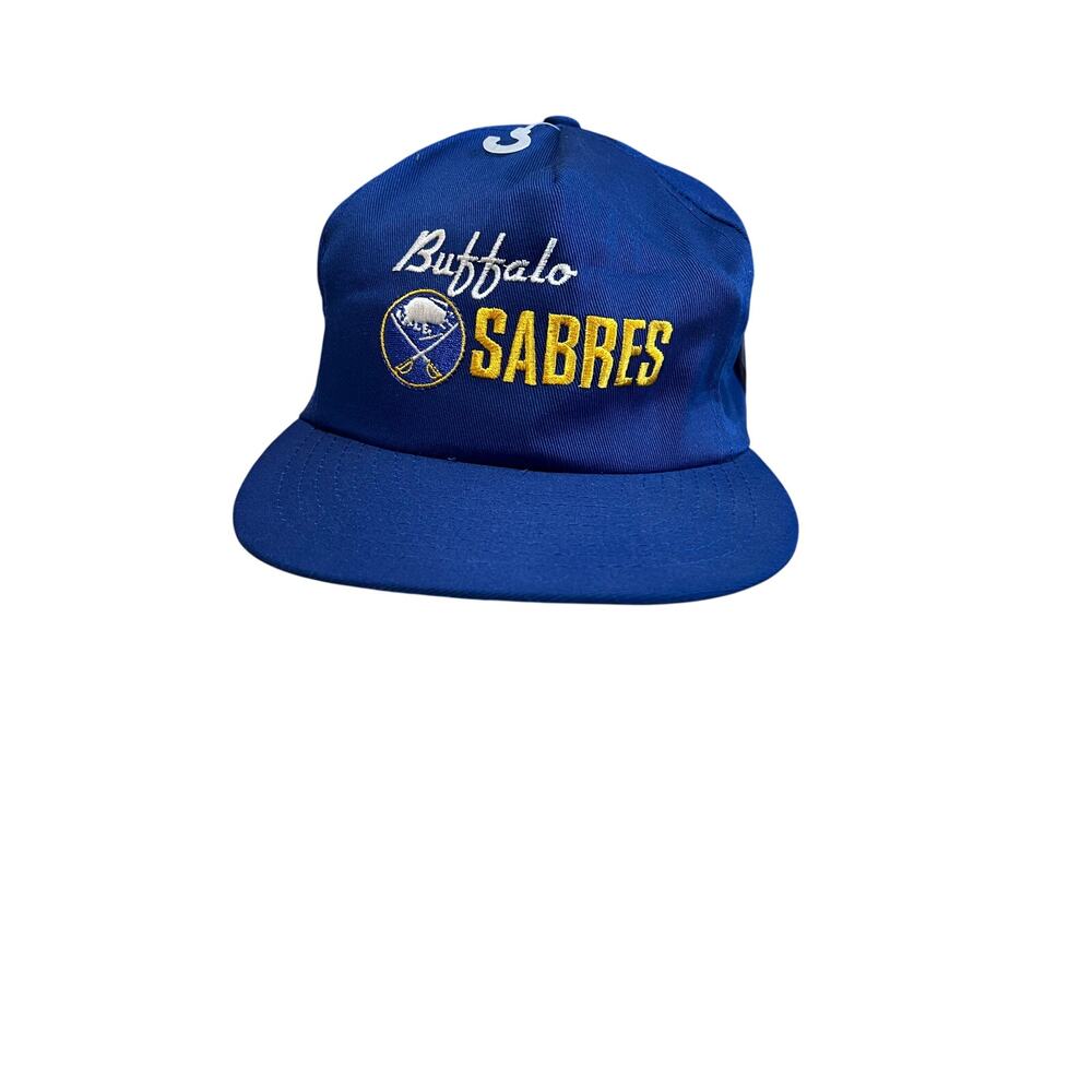 Vintage Buffalo Sabres CCM Snapback Hat American Needle NHL Script Cap